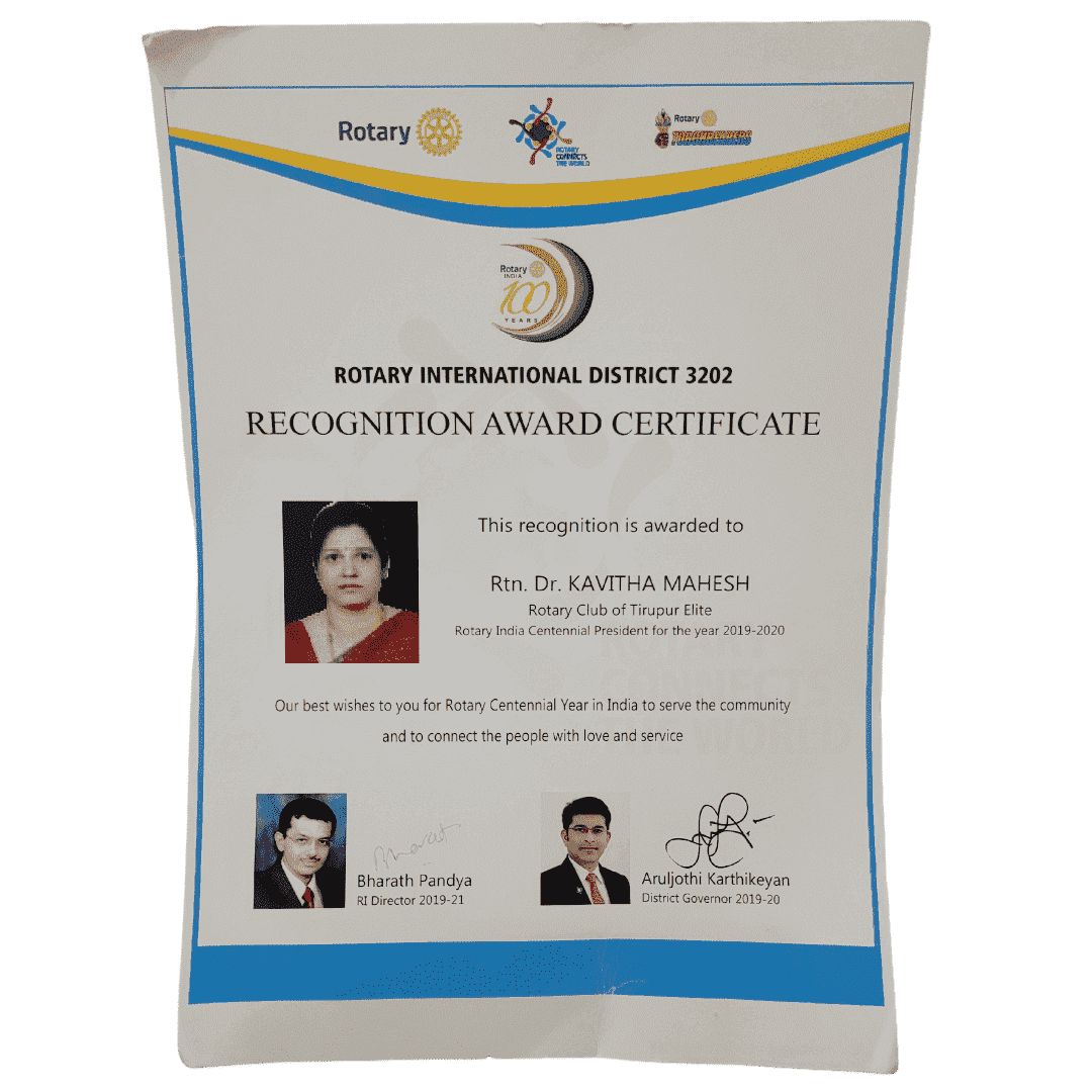 Best Dentist in Tirupur - Dr Kavitha Mahesh